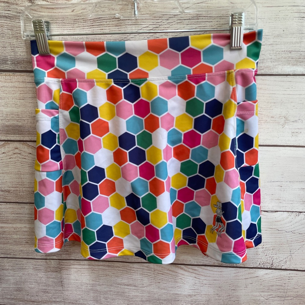 RUNNING SKIRTS SKORT IN‎ GEOMETRIC PRINT